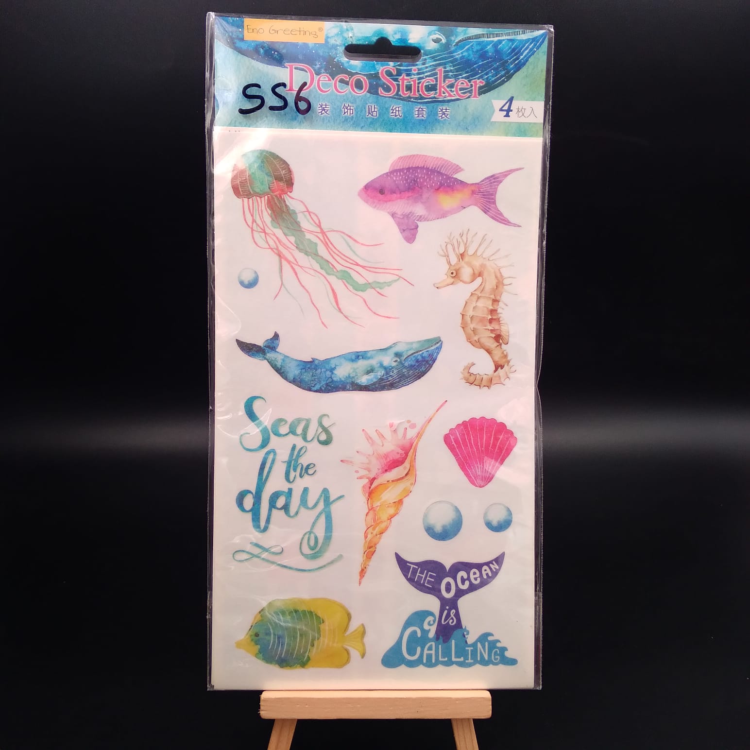 Sea Creatures Deco Stickers