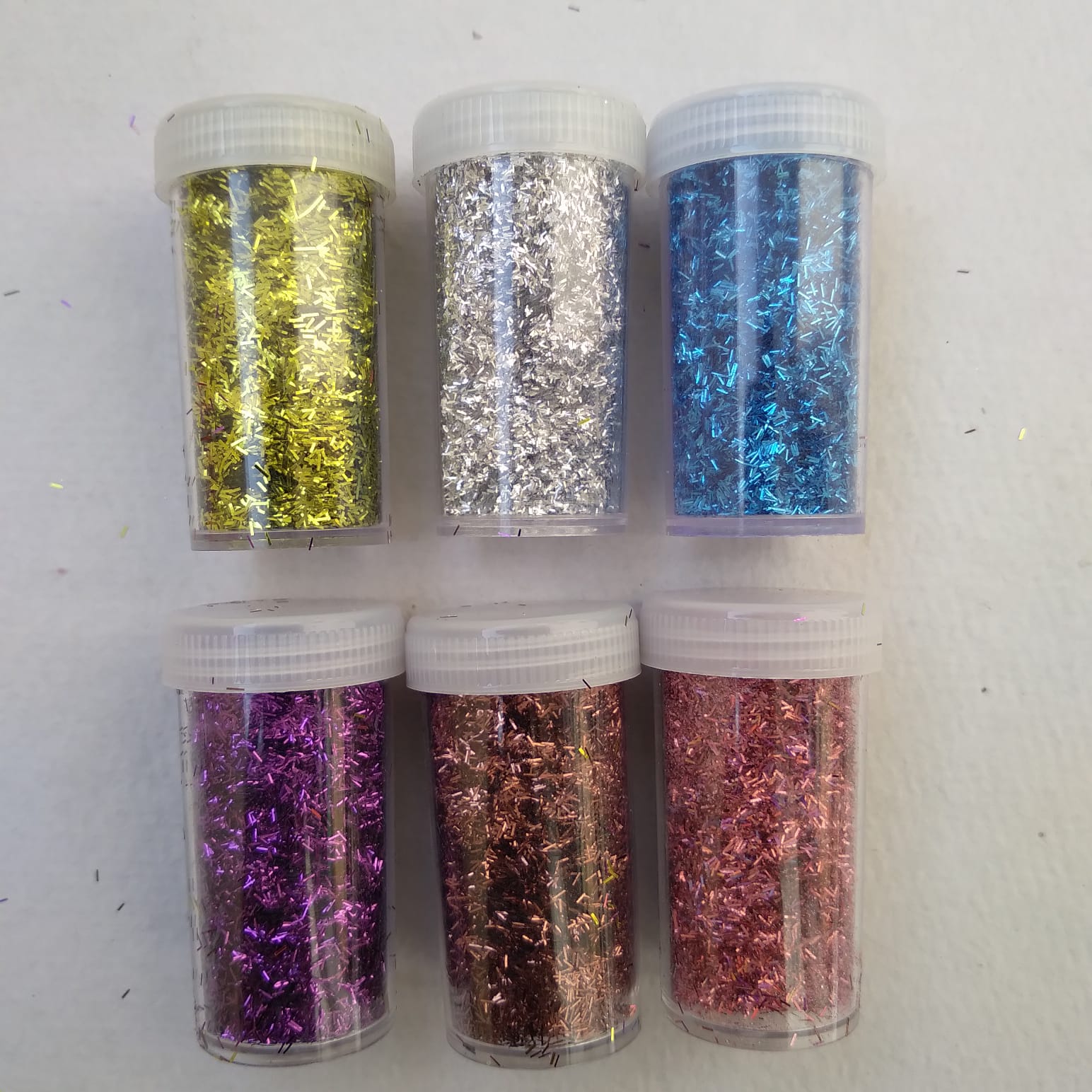 Tinsel Glitters Set of 6