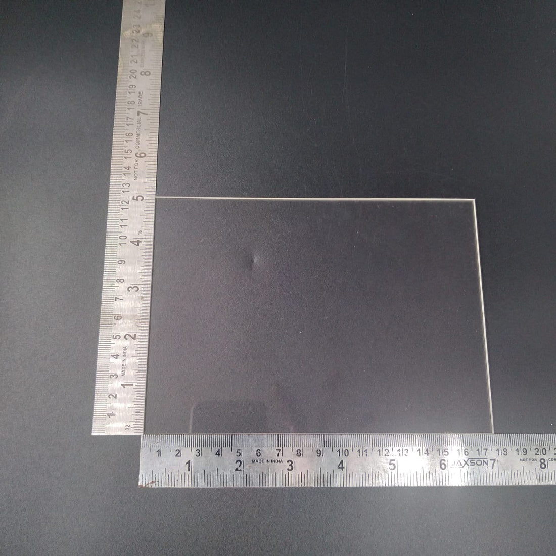 Transparent Acrylic Rectangle Frame Base 7x5