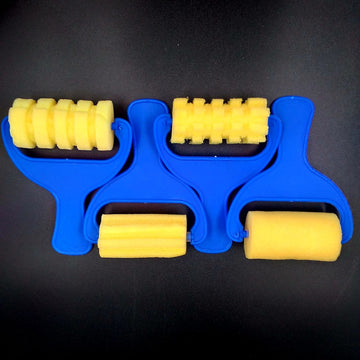 4 Pc Sponge Roller Set