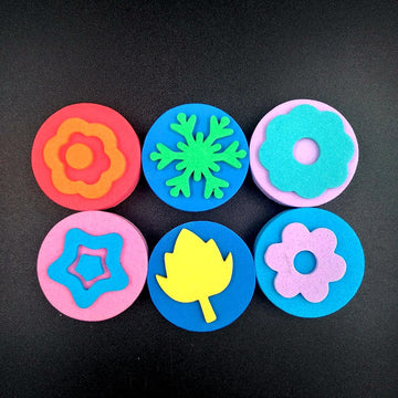 6 Pc Foam Stamp