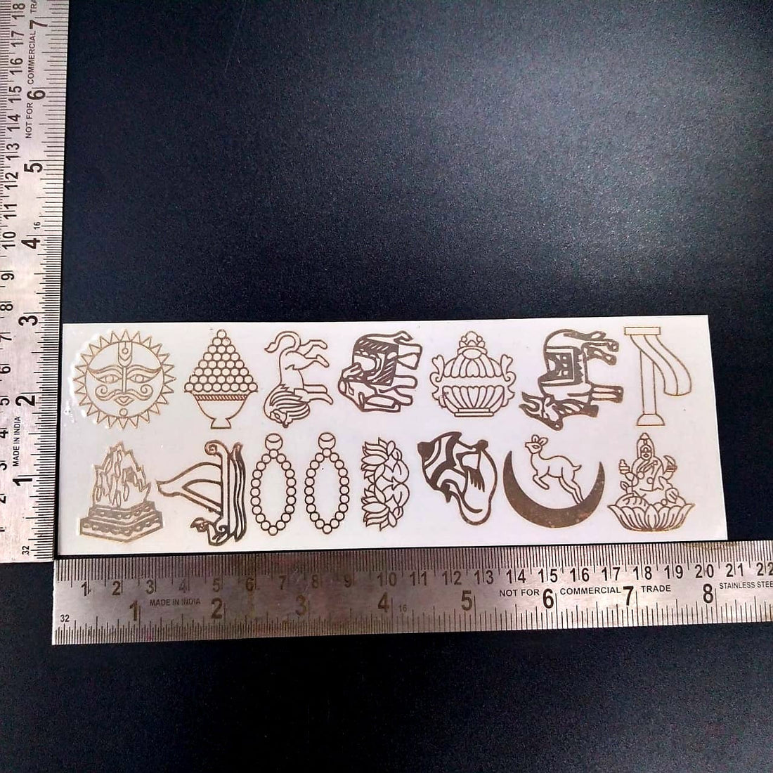 Metal stickers 14 Swapna 3cm
