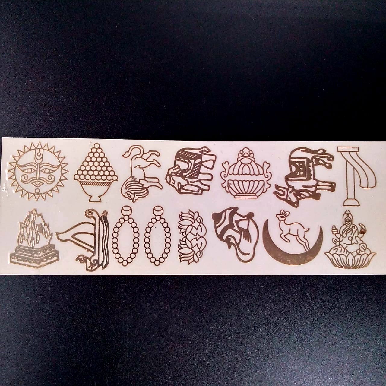 Metal stickers 14 Swapna 3cm