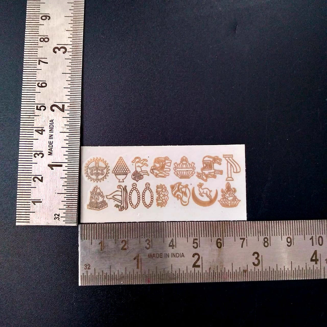 Metal stickers 14 Swapna 1cm
