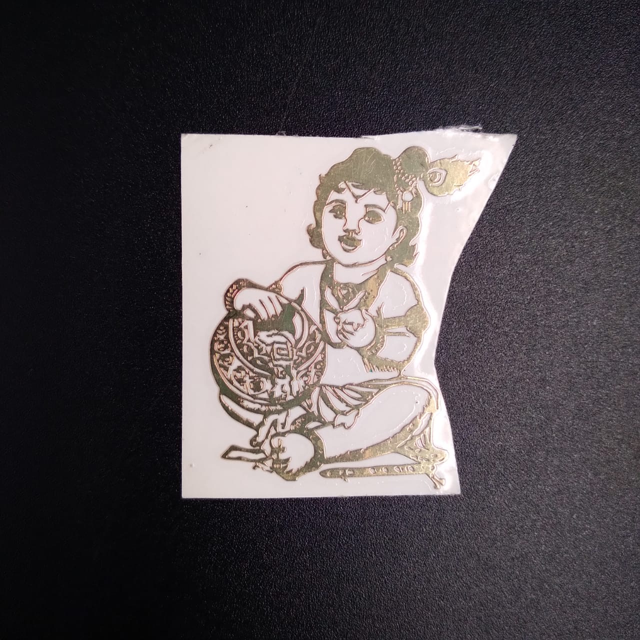 Metal sticker Krishna 2