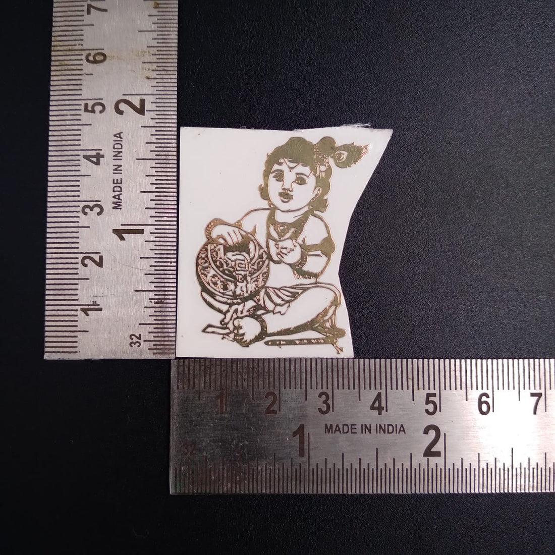 Metal sticker Krishna 2