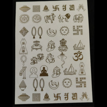 Golden Stickers A4- 14 Swapna