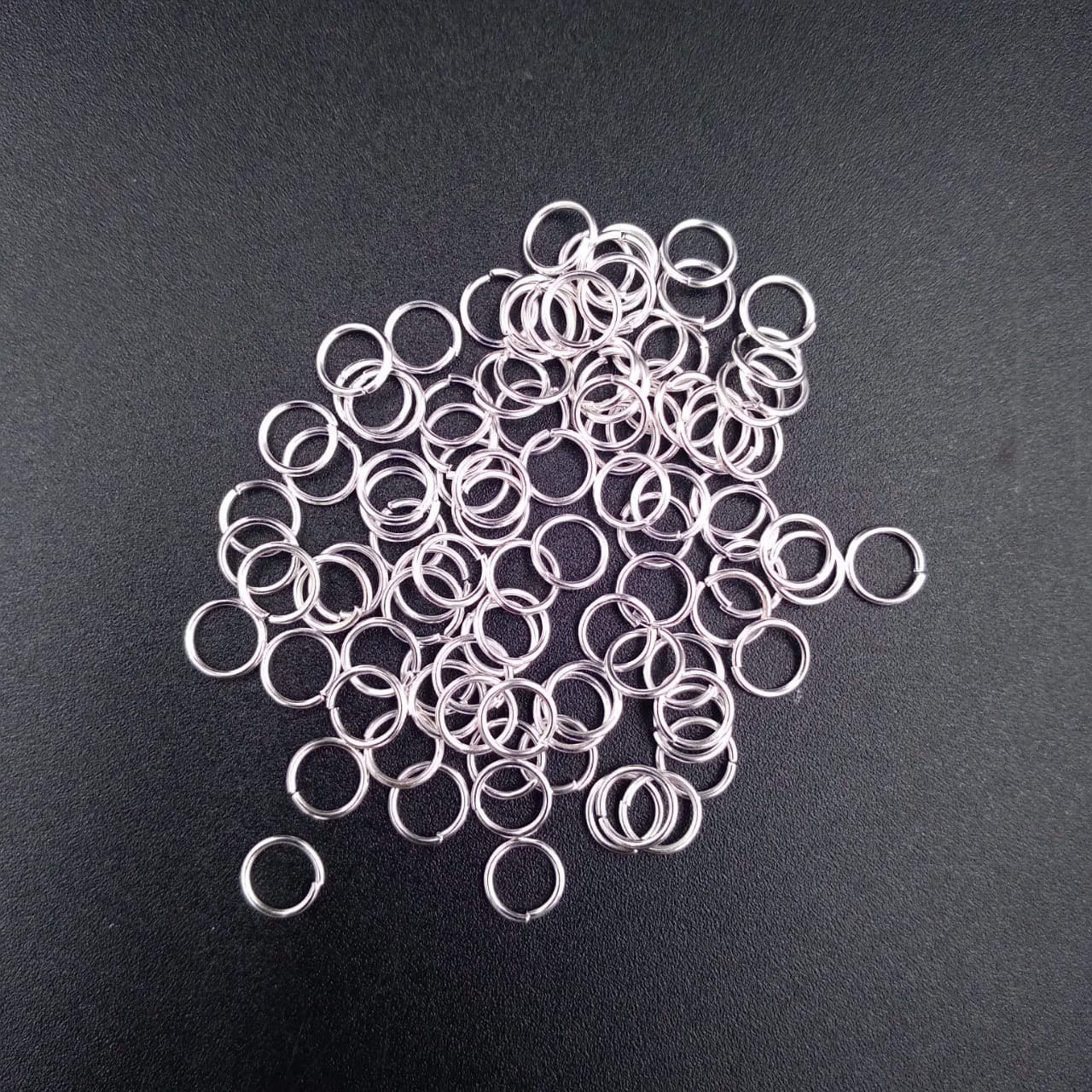 6 mm Jump rings Silver