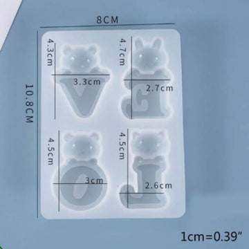 Animal Love Mould
