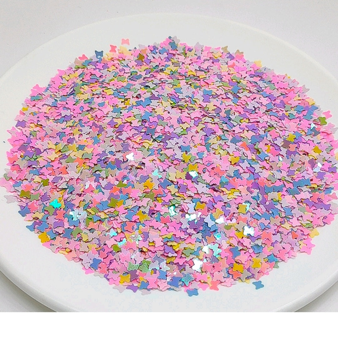 Multi Colour Small Butterfly Sequence Sprinkles