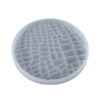 CIRCULAR DESIGNER COASTER SNAKE SKIN PATTERN