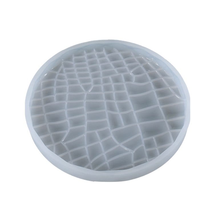 CIRCULAR DESIGNER COASTER SNAKE SKIN PATTERN
