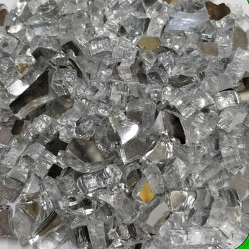 Fire pit Glass- Reflective Crystal