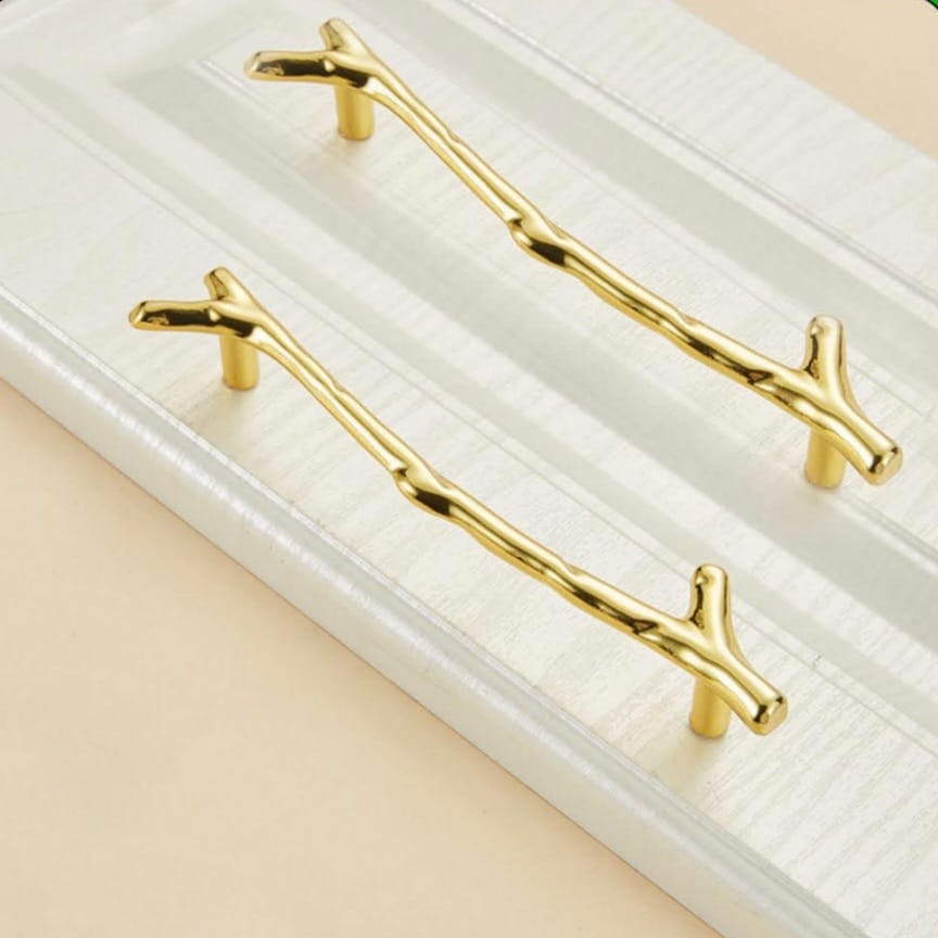 Premium Tray Handles- Golden Stem