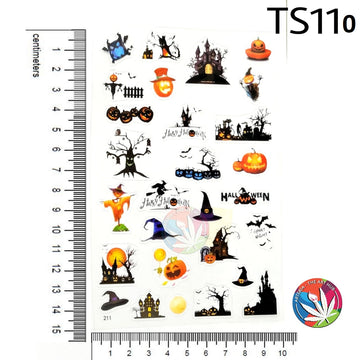 Transparent Stickers- Halloween