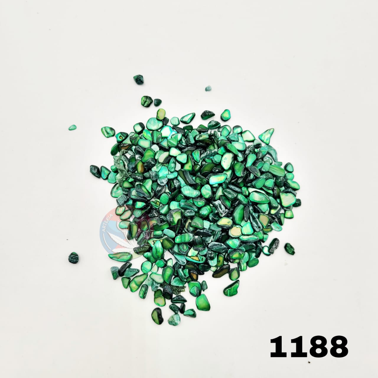 Moss Green Shell Chips