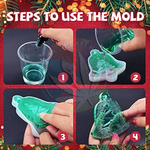 Christmas Ornaments- set of 6