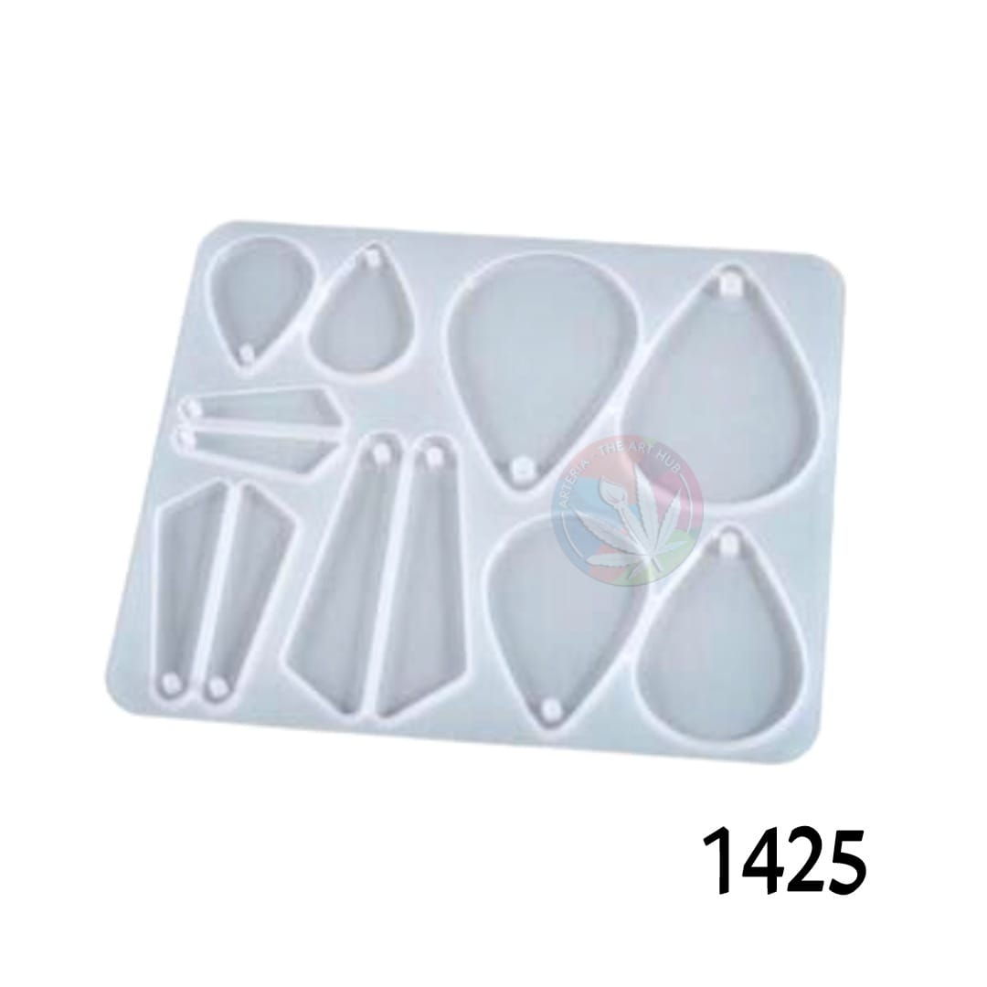 Big Earings Mould 6x2