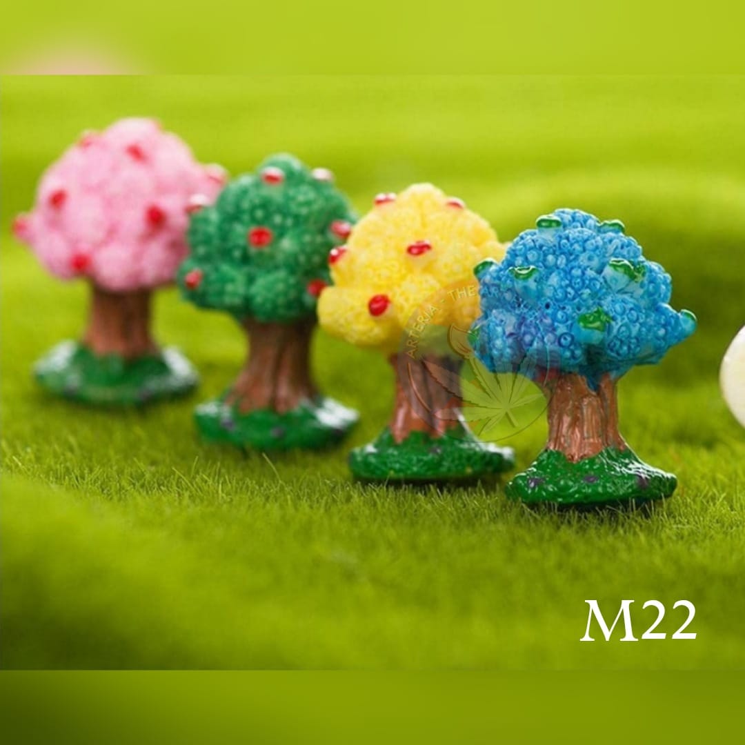 Apple Tree Miniatures. Set of 4