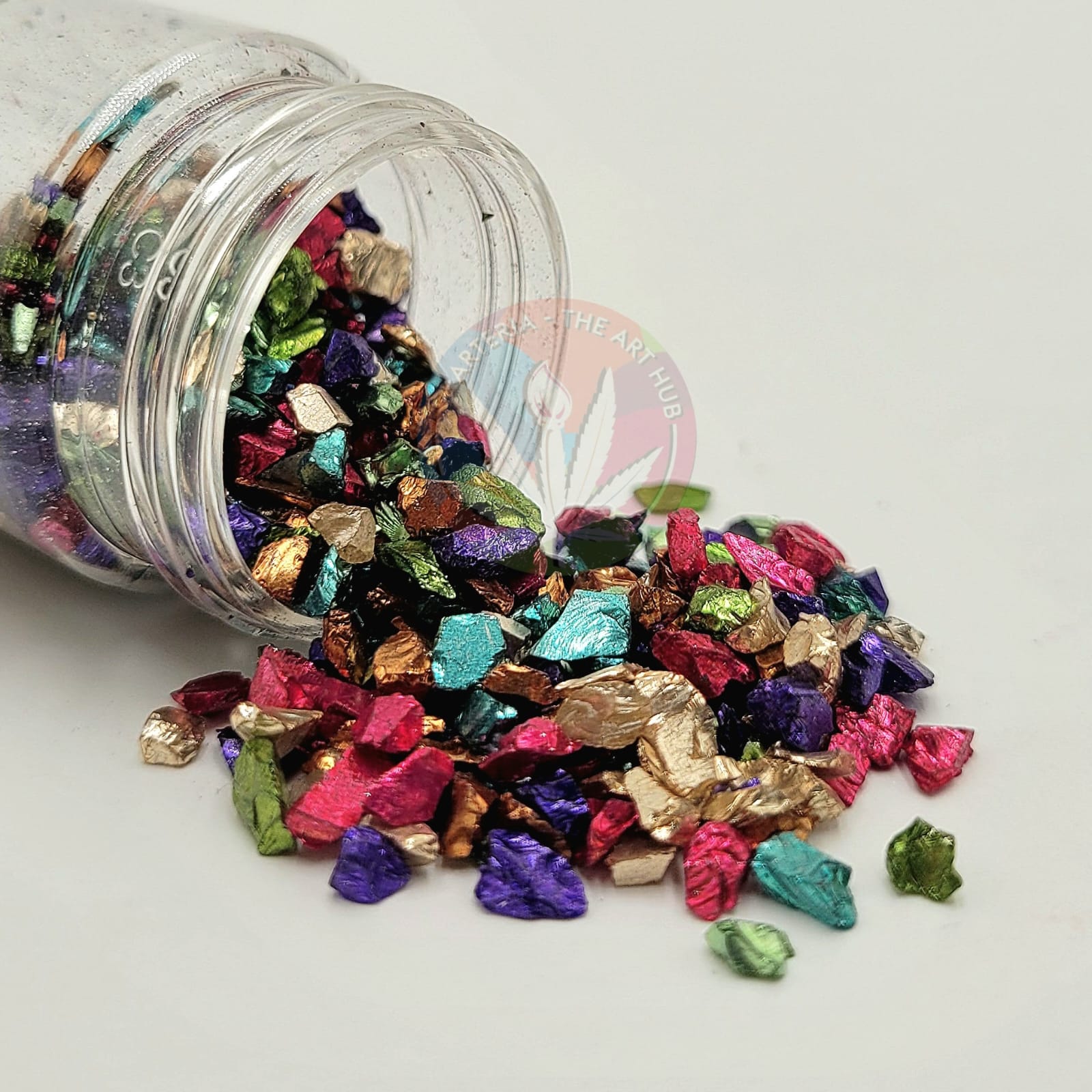 Glass Granules Big Multicolour
