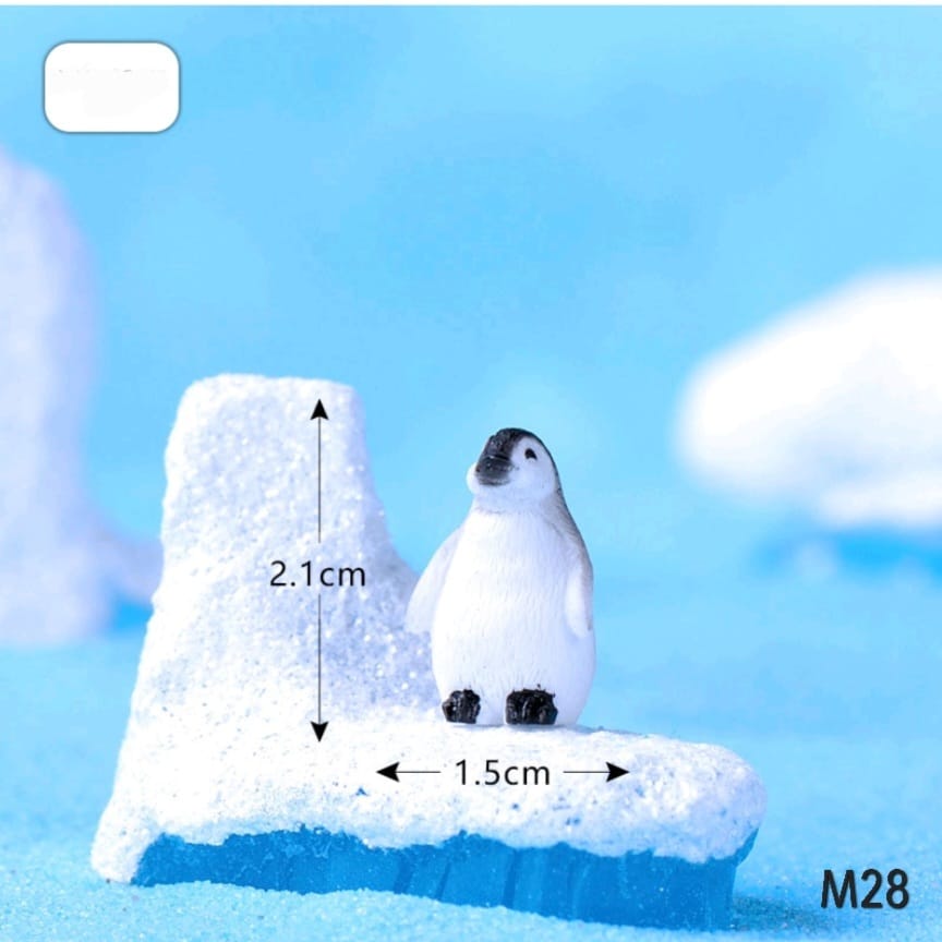 Penguin Miniatures- Set of 2 Pcs Small