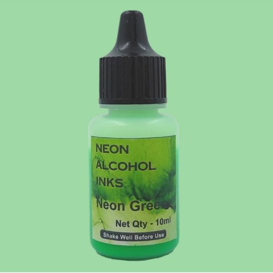 Neon Alcohol ink - Neon Green
