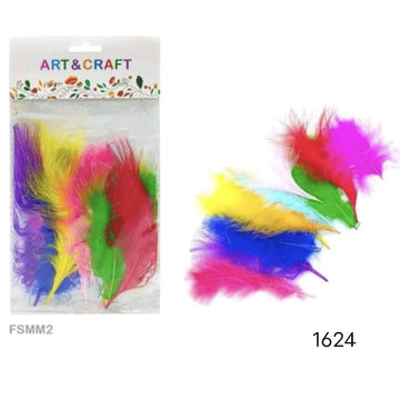 Multicolour Small Feathers- Soft