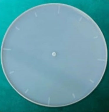 9" Clock Mould with Markings