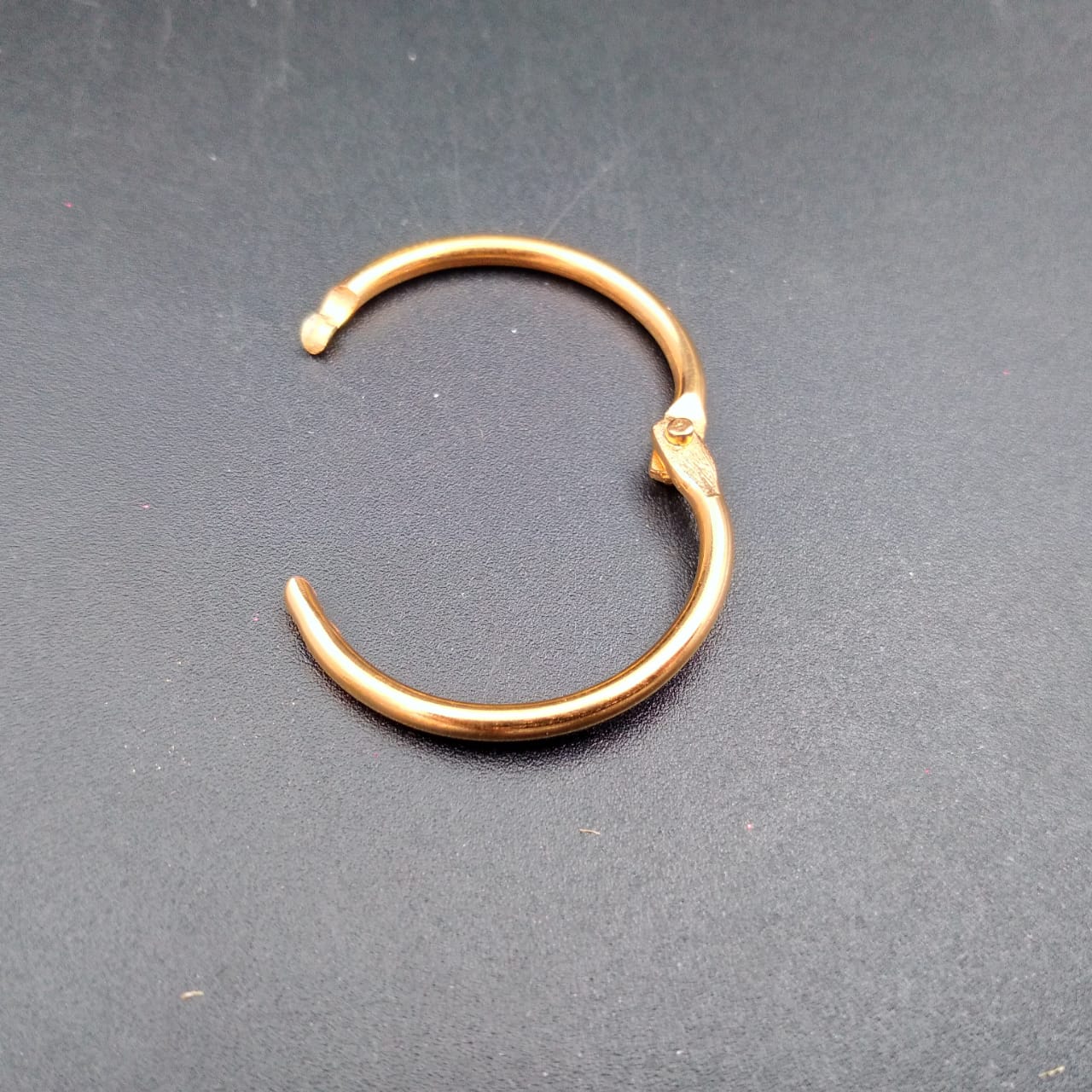 Diary Rings - golden 12 pc