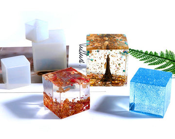 Set of 5 Cube Casting moulds