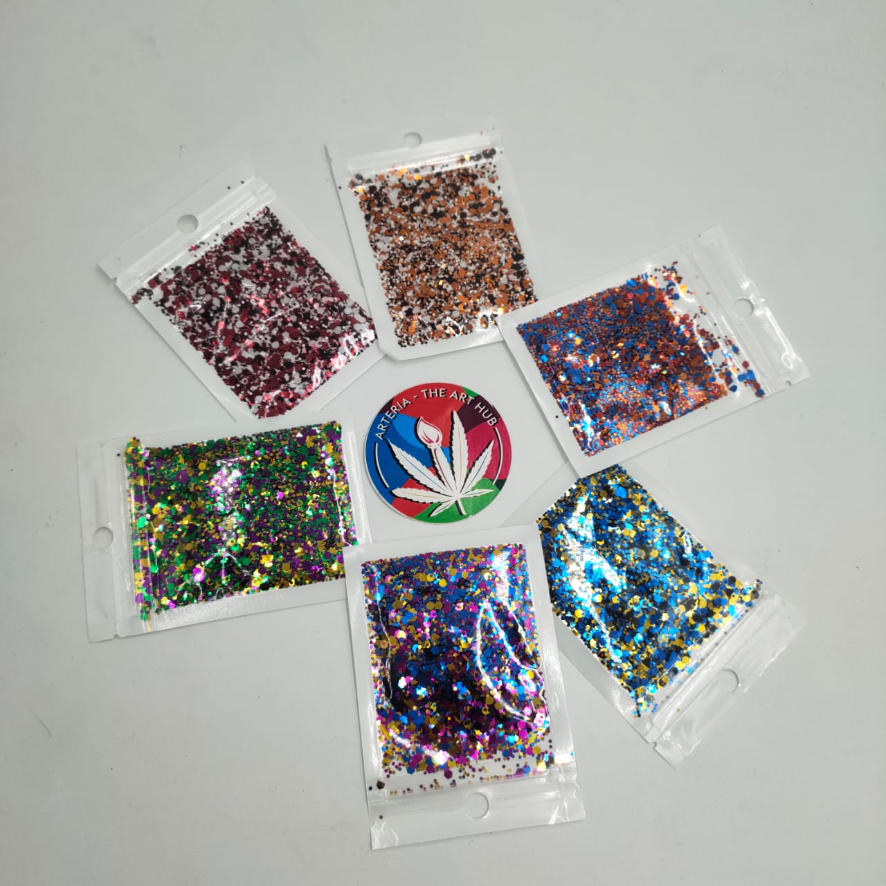 Metallic Chunk Mix- Pack of 6