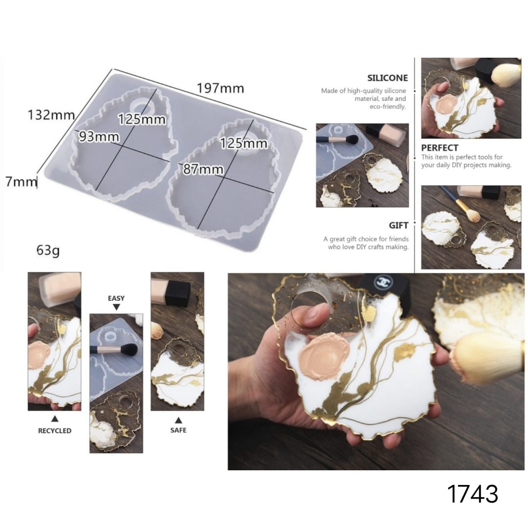 Makeup Mixing Palette Mould