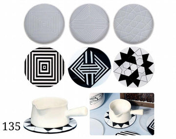 Designer round Coaster
