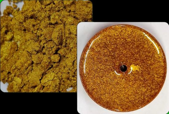 Dark Gold Pearl Mica Powder