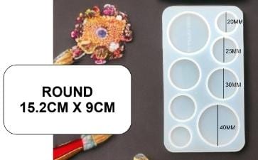 8 cavity Round Mould