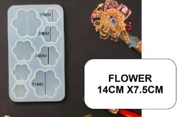 4 x 2 Flower Mould