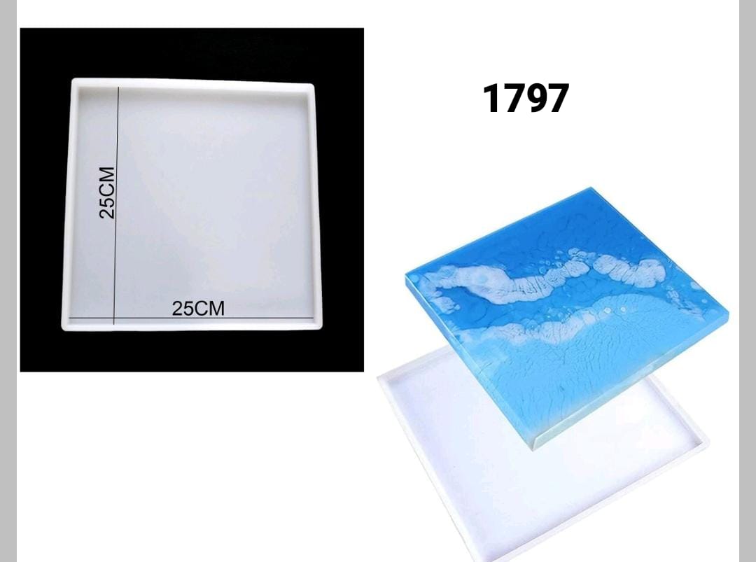 Square Tray Mould- 10x10"