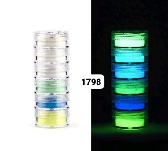 6 in 1 Glowing dark powder L-A