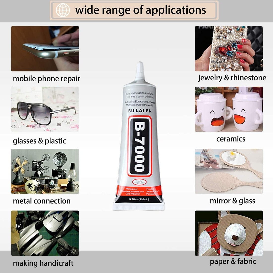 B - 7000 adhesive tube - 110 ml