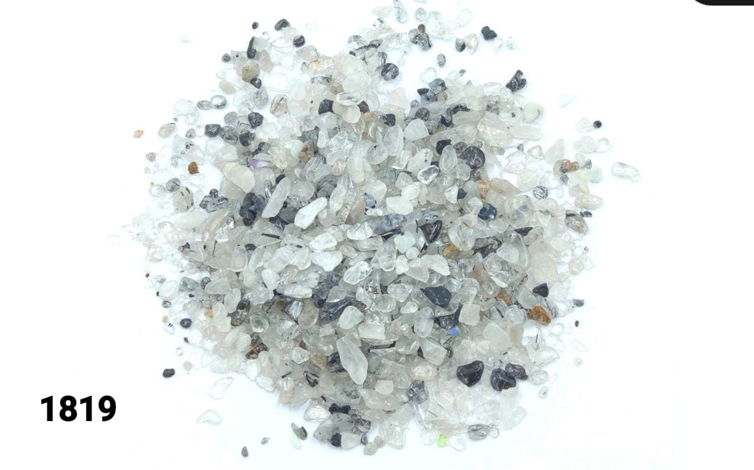 Black Rutilated Natural stone Granules