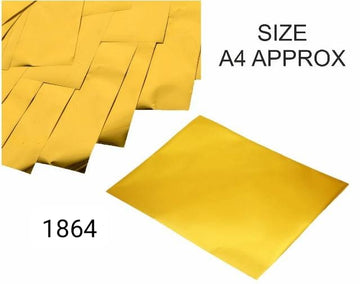 Gold Metallic UV Transfer Foil