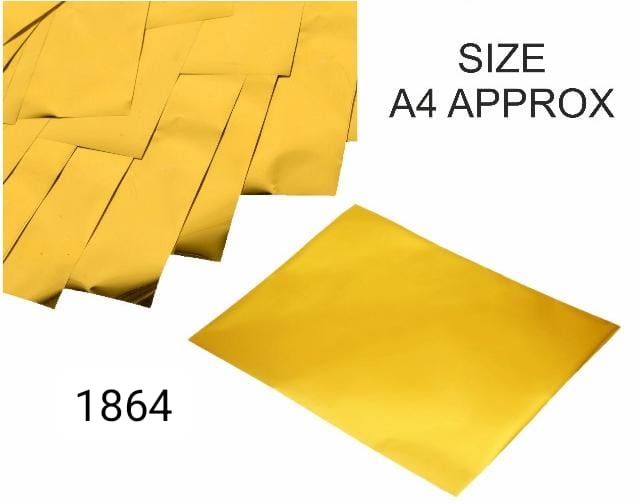 Gold Metallic UV Transfer Foil