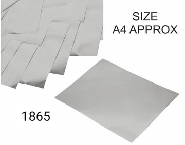 Silver Metallic UV Transfer Foil