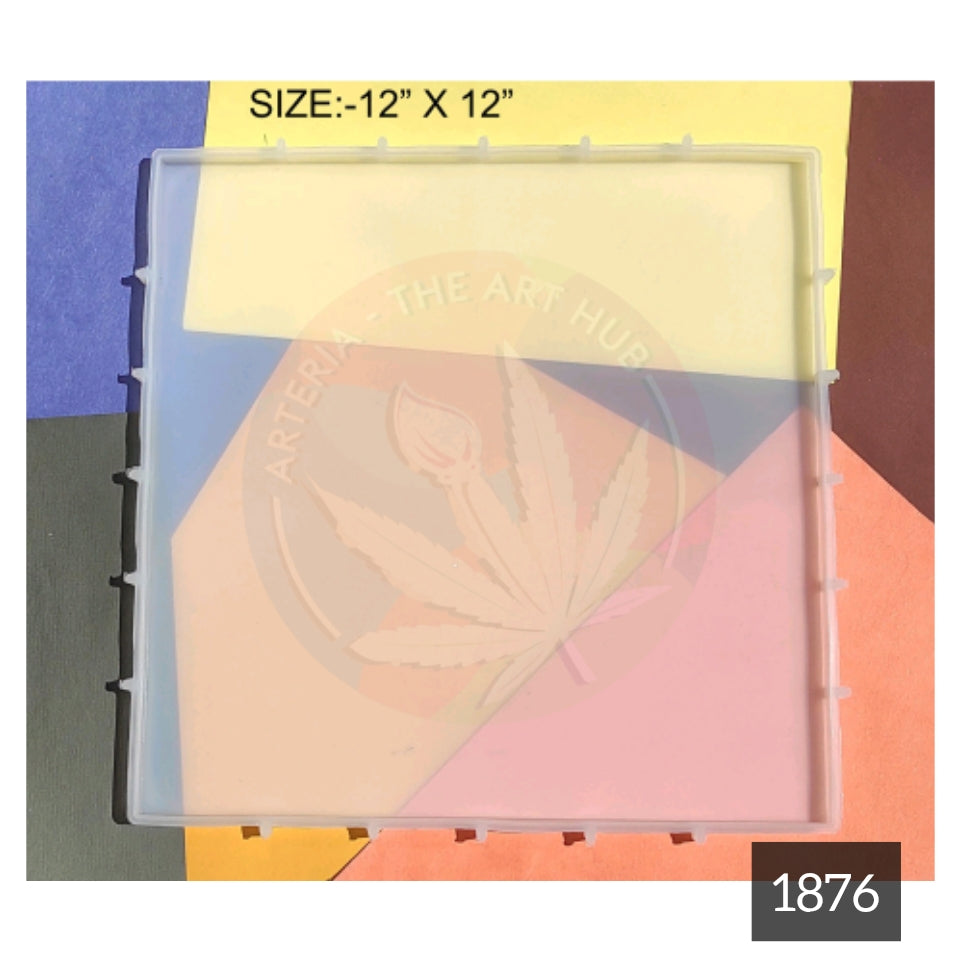 Square Tray Mould- 12x12"