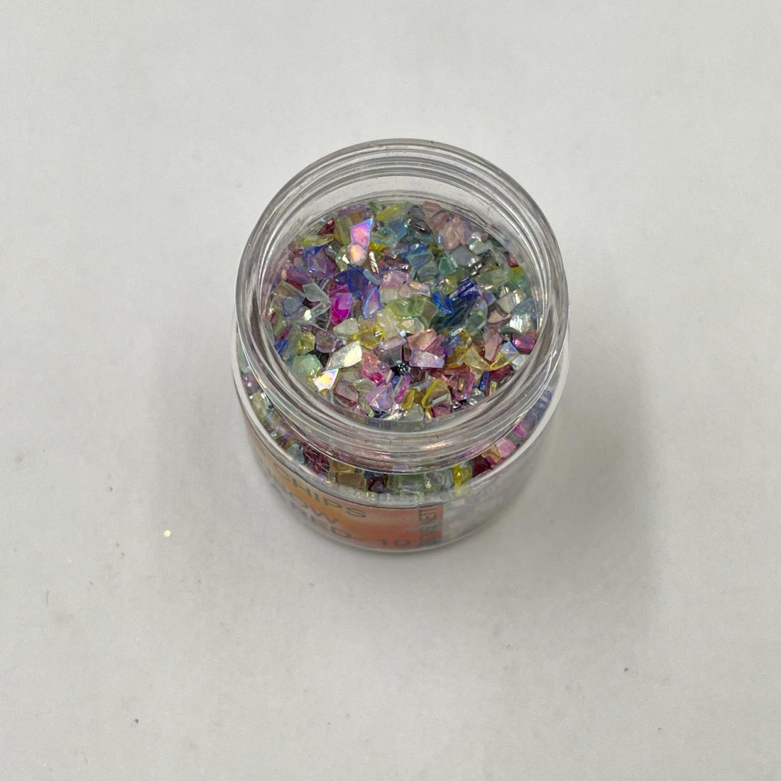 Rainbow glass chips - Multi