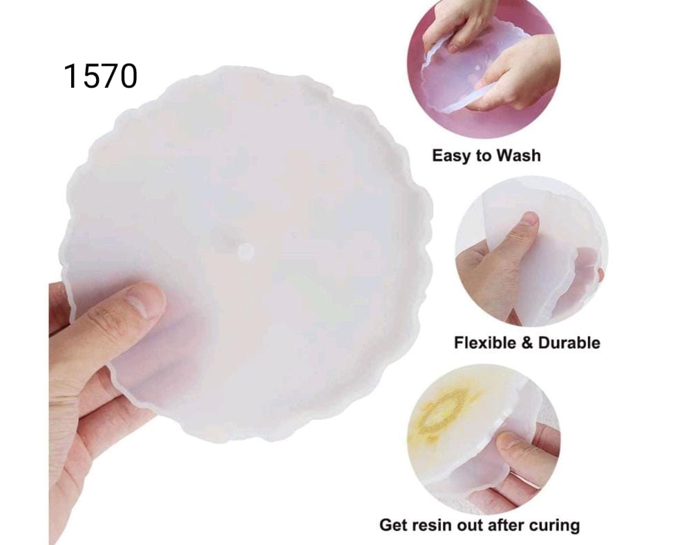 Agate clock mould 6 Inch