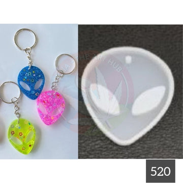 Alien Pendant & Keychain Mould