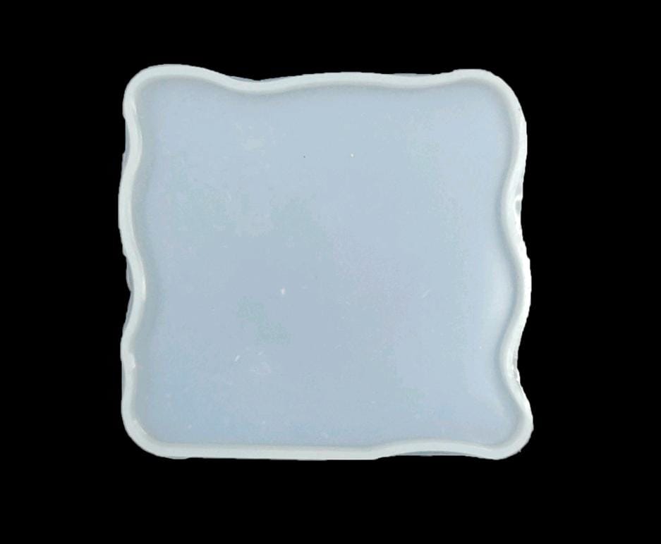 4"  Agate Square Coaster Mould