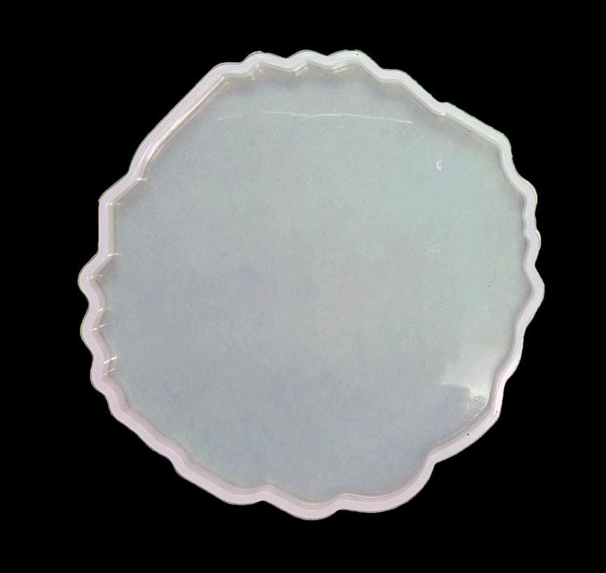 4" Agate Round Coaster Mould