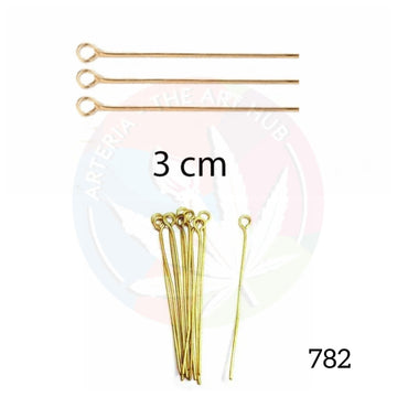 Golden Eye pin - 3cm